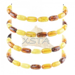 Mix tube wholesale amber bracelet